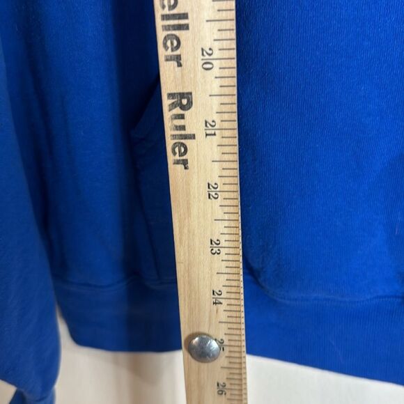 Jerzees air odell athletic pullover hoodie sweatshirt size large - Picture 8 of 11